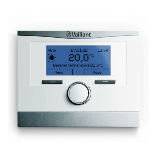 Vaillant VR91F Wireless Programmable Room Thermostat - 0020231566