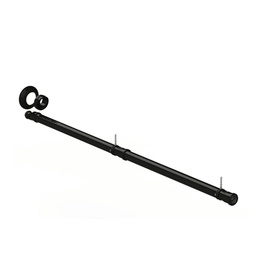 Vaillant Balcony Flue Kit - Black - 0010047863