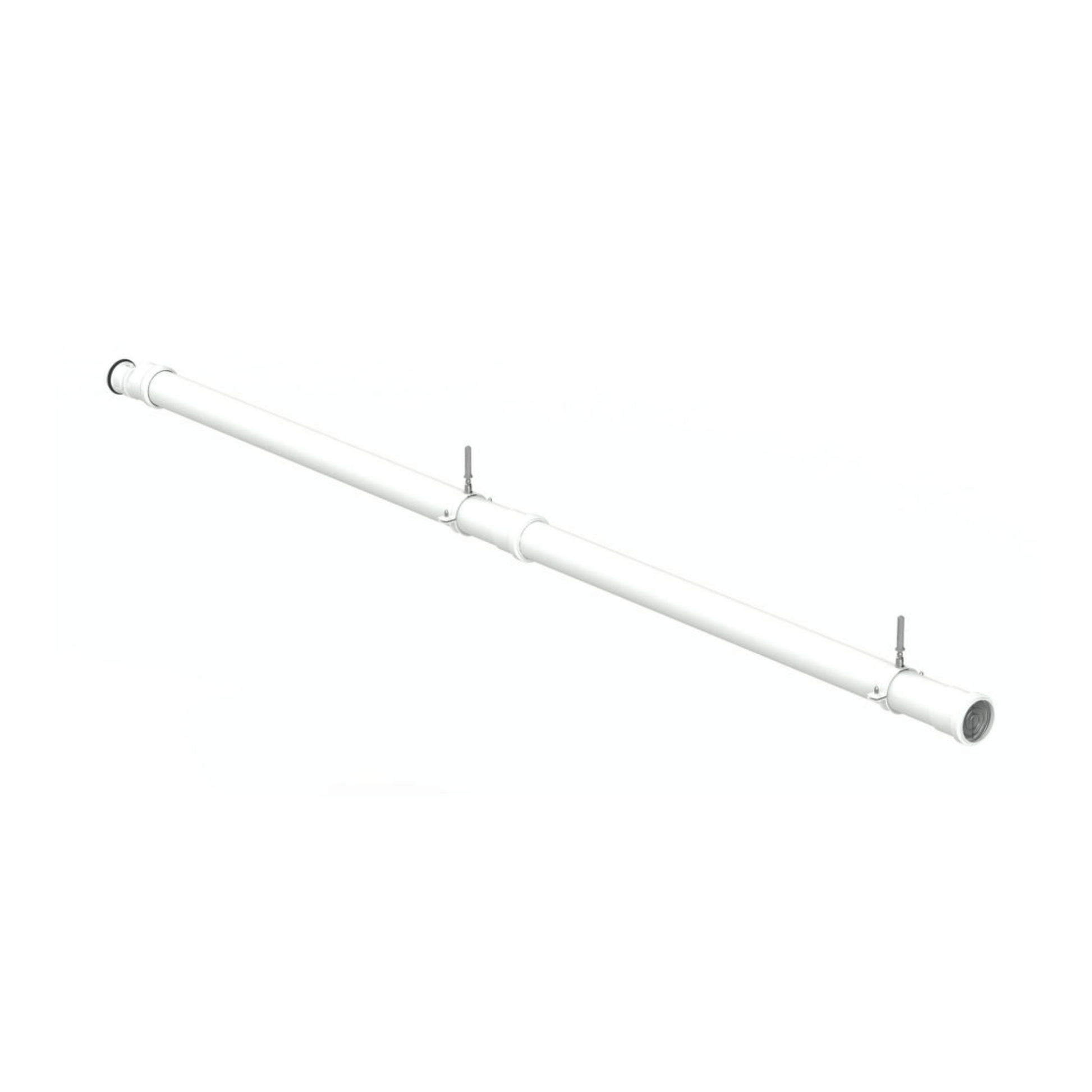 Vaillant Balcony Flue Kit - White - 0010047862