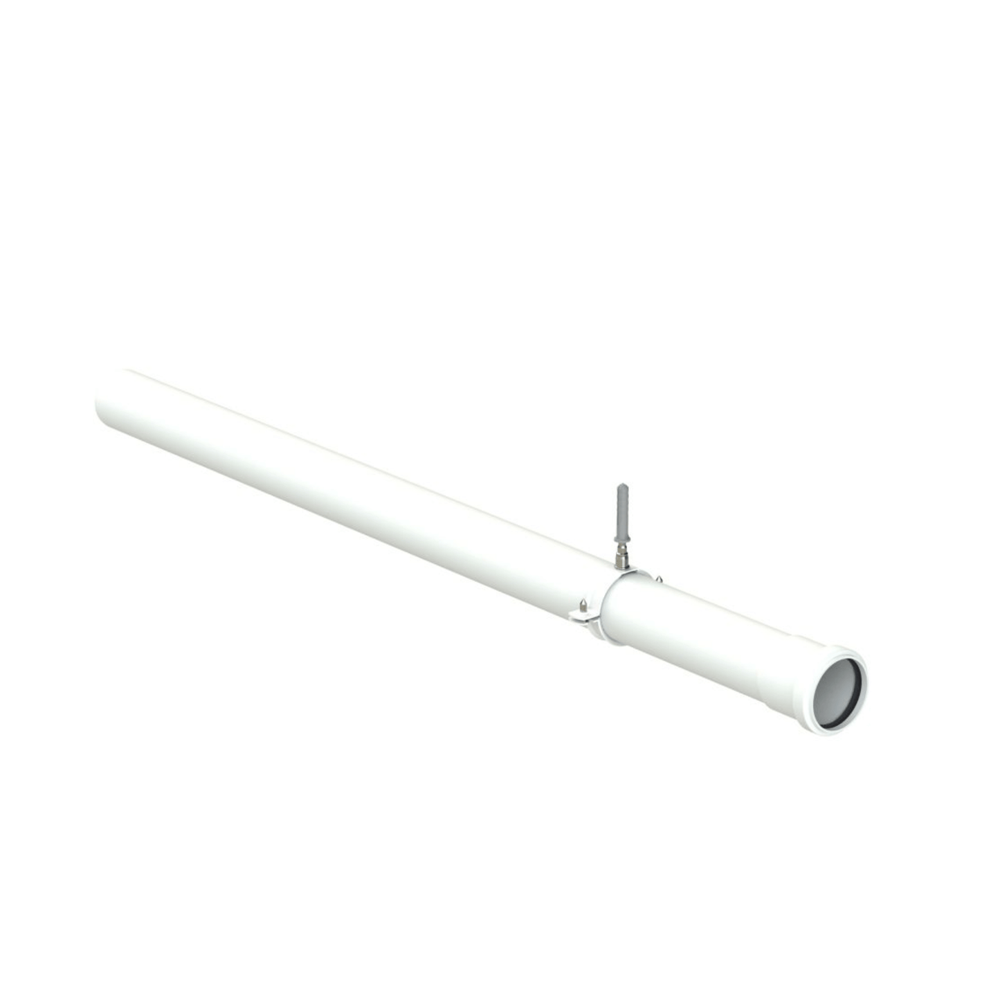 Vaillant Plume Extension - 1m - White - 0010039352
