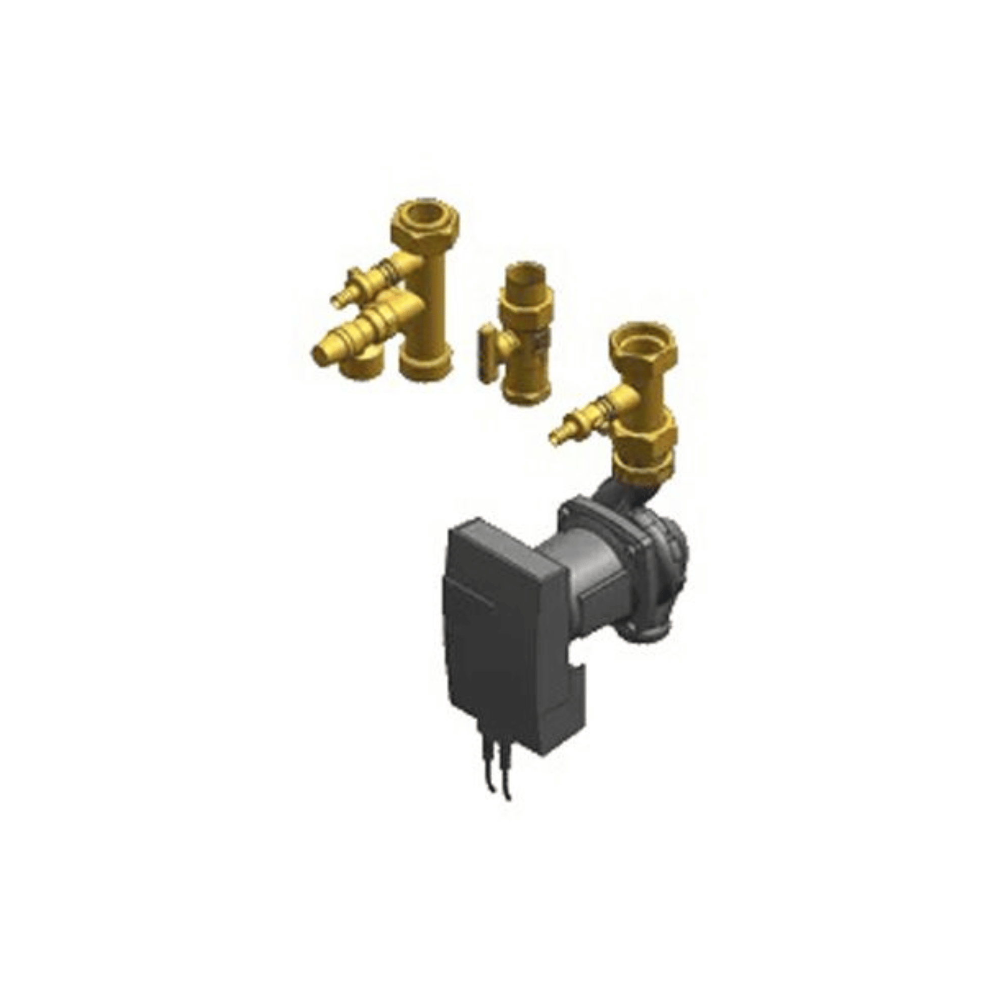 Viessmann Heating Connection Set with High-Efficiency Circulation Pump for 200-W 80-99kW - 7501320