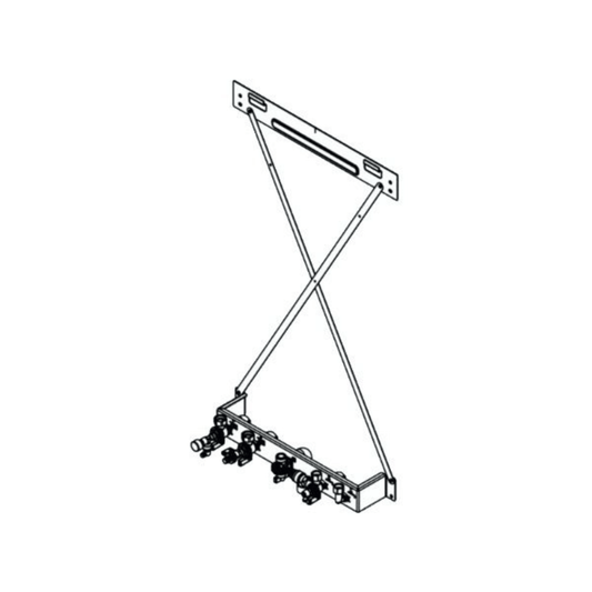 Viessmann Vitodens 111-W Combi Boiler PlusBus Surface Mounting Pre-Plumbing Jig - 7780272