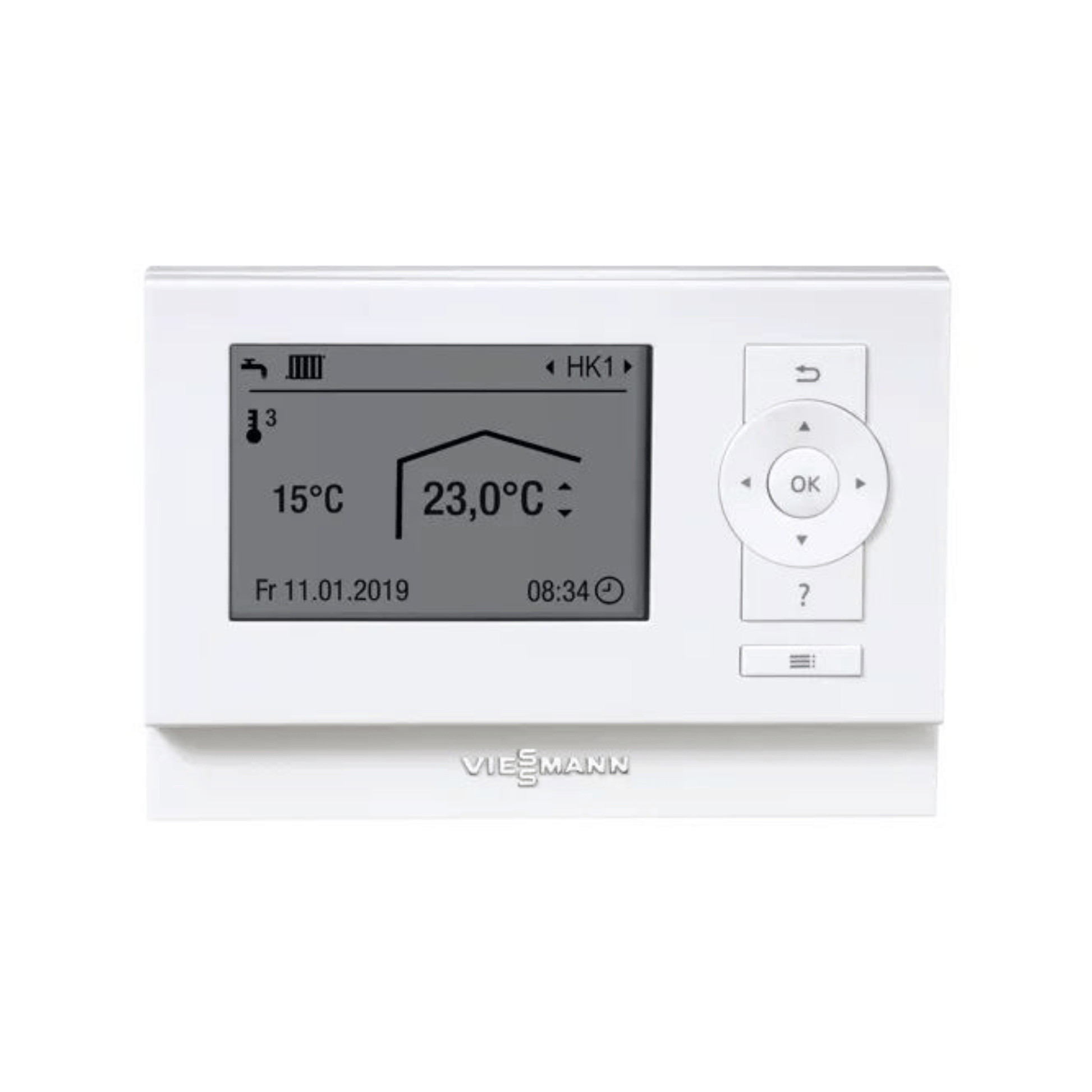 Viessmann Vitotrol 200-E PlusBus Wired Remote Control Unit - 7372087