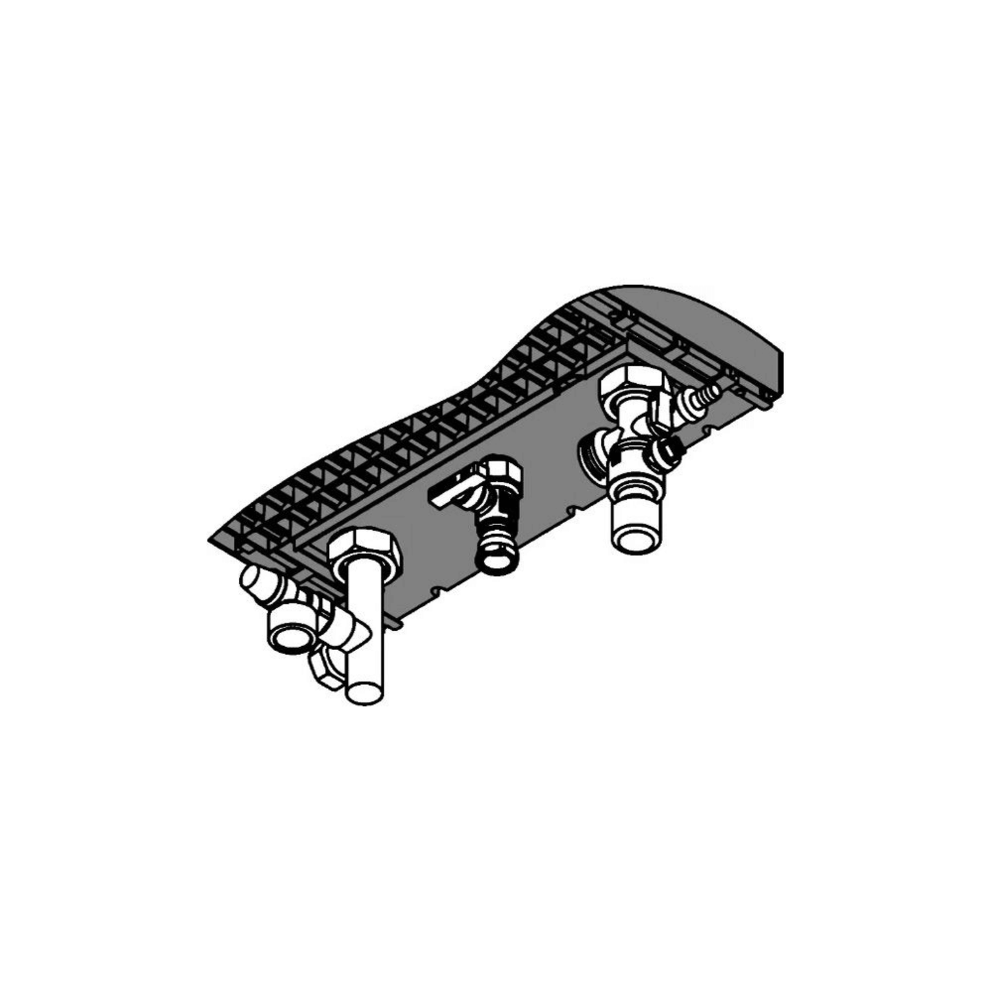 Viessmann Heating Connection Set for 200-W 49/60kW - without Pump - 7245738