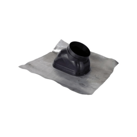 Viessmann Adjustable Pitched Roof Flashing - 100/125mm - Black - 7452499