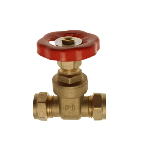 DZR Brass - Gate Valve - BS5154 - Compression - 28mm