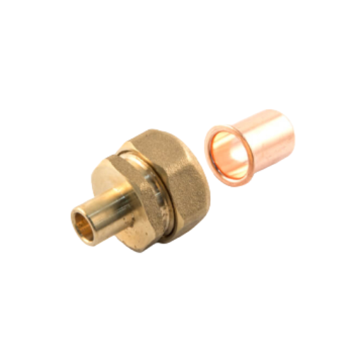 Brass - Poly Stopcock Adaptor - 20mm x 15mm