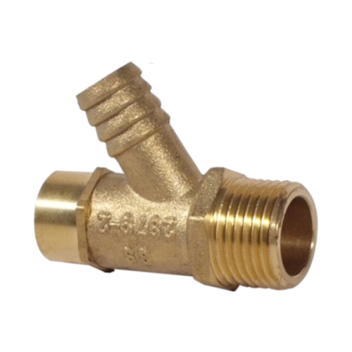 Brass - Lockshield Drain Off Cock - Type A - BS2879 - 1/2"