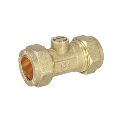 Brass - Isolation Valve - 22mm - WRAS Approved