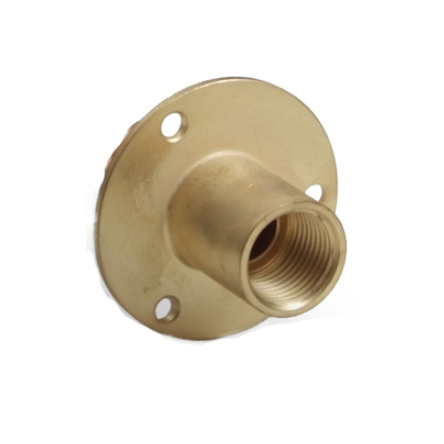 Hose Union Copper Backplate (No Tail) - 1/2"