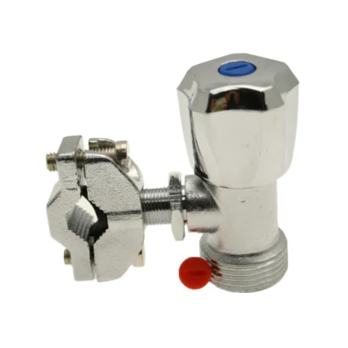 Brass Chrome Plated - Self Cutting - Washing Machine Tap - 15mm