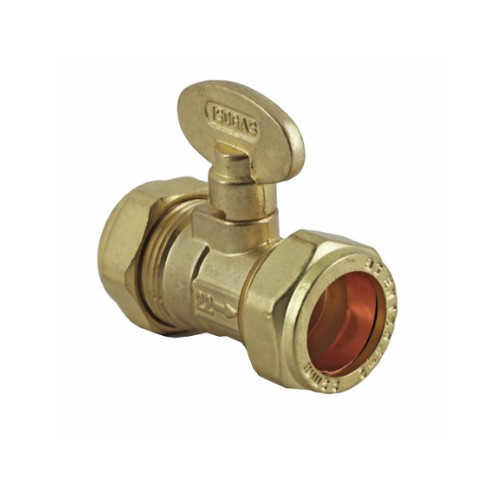 IsoGas - Gas Cock - Compression - 22mm