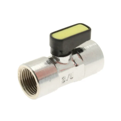 Mini Ball Valve - Straight - F x F - 3/8"