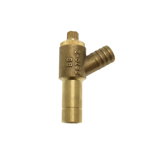 Brass - Long Tail Drain Off Cock - Type A - BS2879 - 15mm