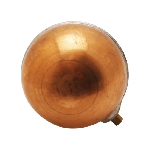 Copper Float - Round with 5/16" Thread - 4 1/2"