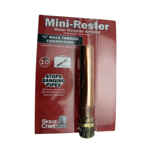 Water Hammer Arrester - Mini-Rester - 1/2