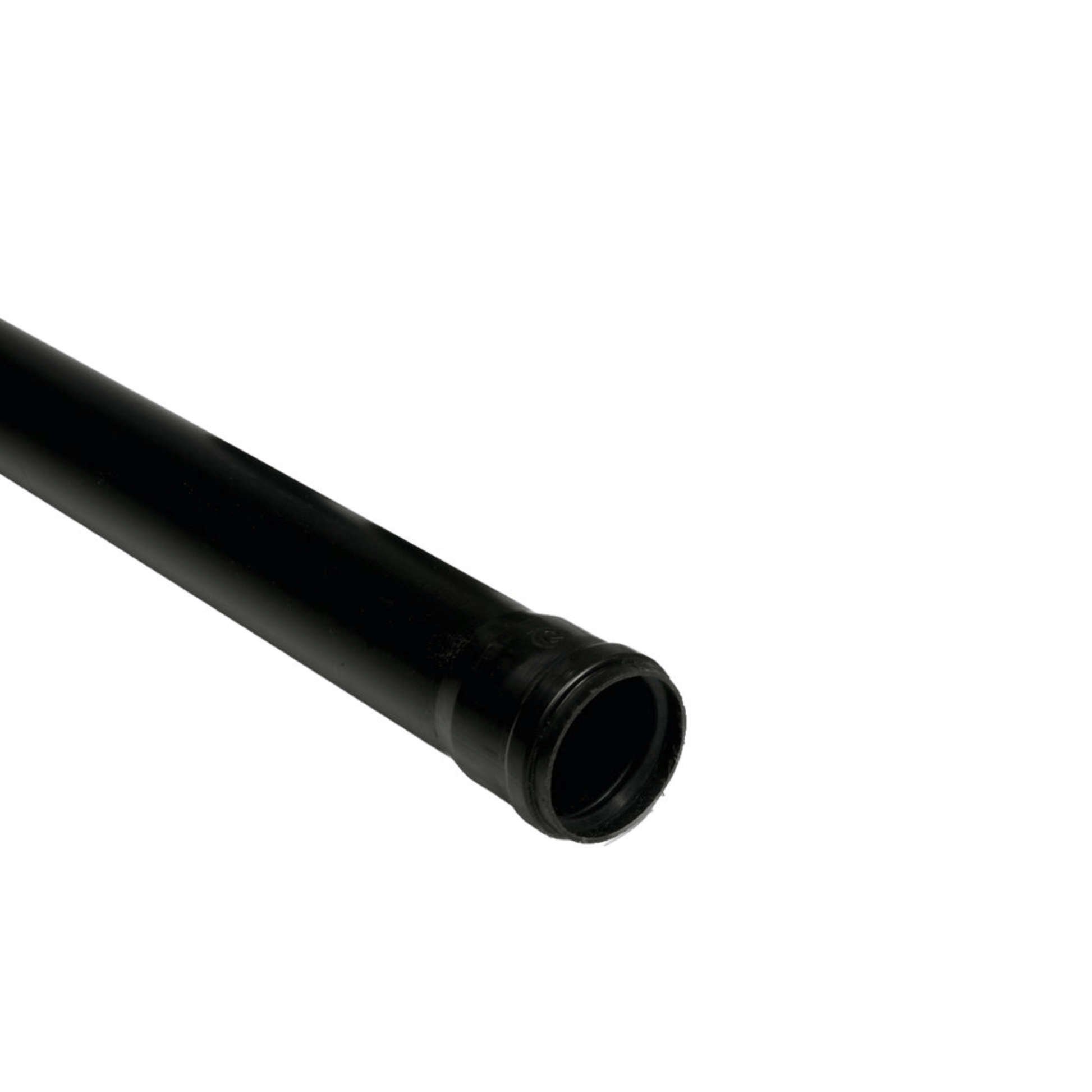 Vokera Plume Extension - 1m - Black - 29450131
