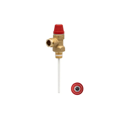 Warmflow Temperature & Pressure Relief Valve - 7 Bar - 1/2" - 3654
