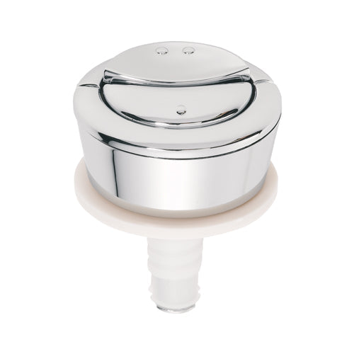 Wirquin Dual Flush Chrome Push Button