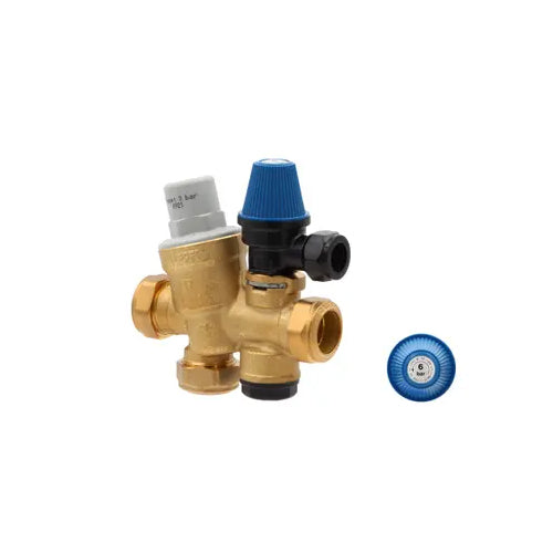 Worcester Bosch Combination Valve - 3/6 Bar - 8716121840
