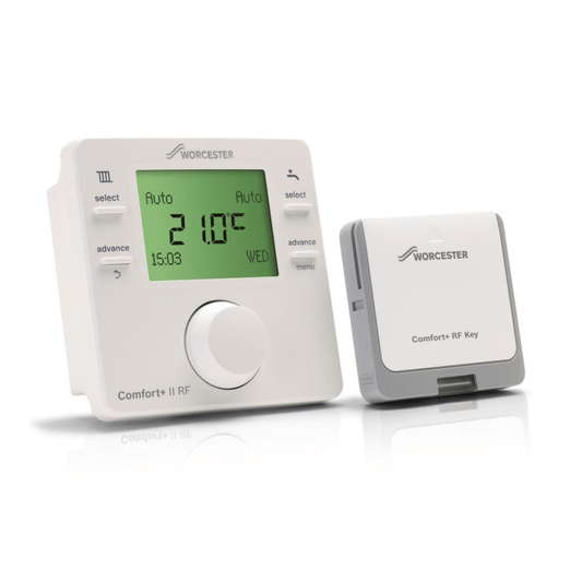 Worcester Greenstar Comfort+2 RF Programmable Thermostat - 7738112324
