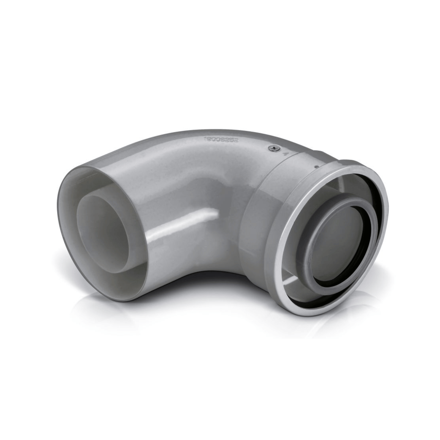 Worcester 90 Degree Flue Bend - Silver - 7738112874