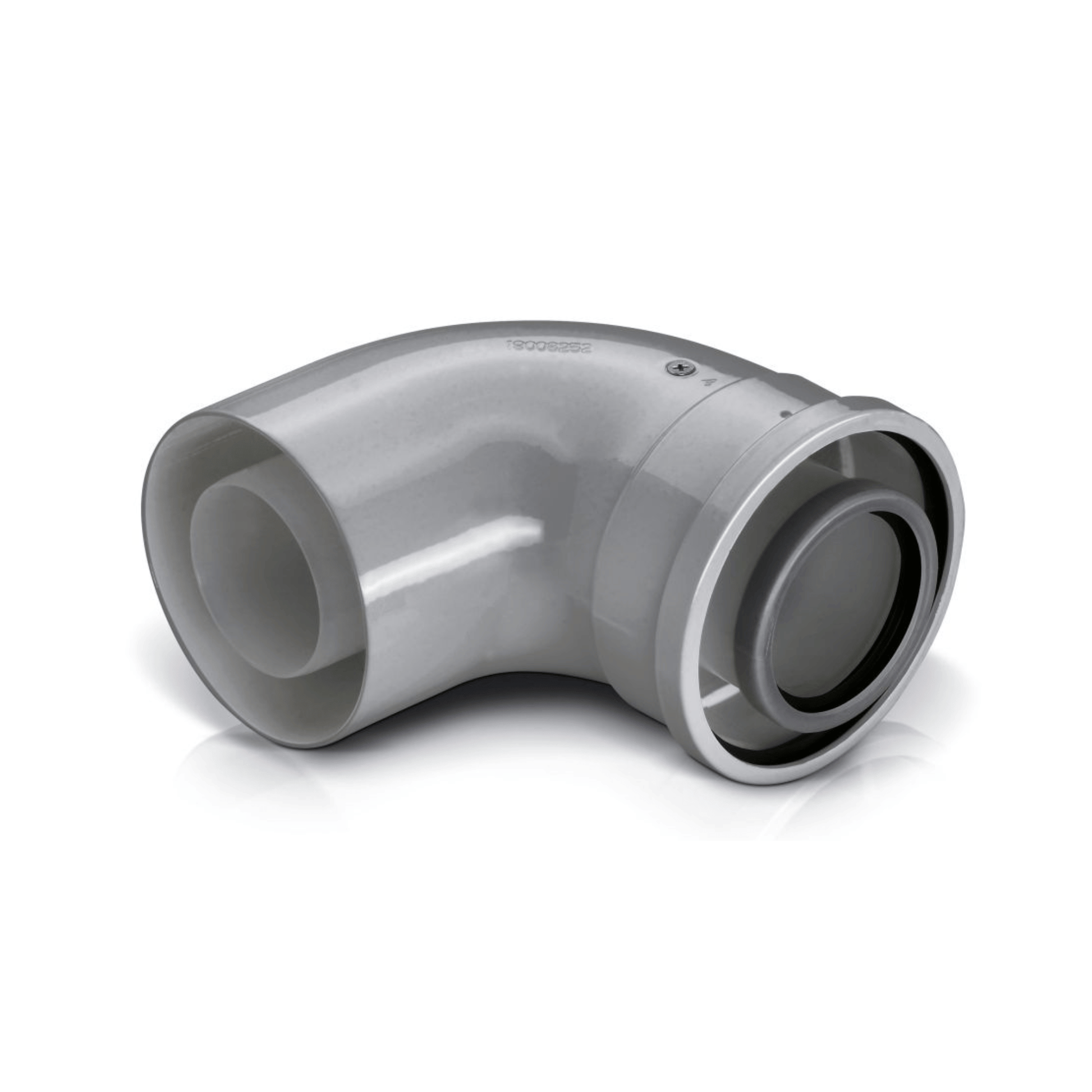 Worcester 90 Degree Flue Bend - Silver - 7738112874