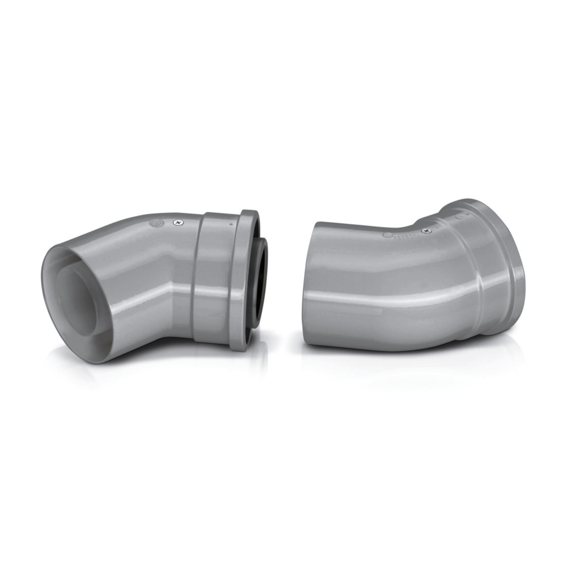 Worcester 45 Degree Flue Bend - Silver - 7738112875