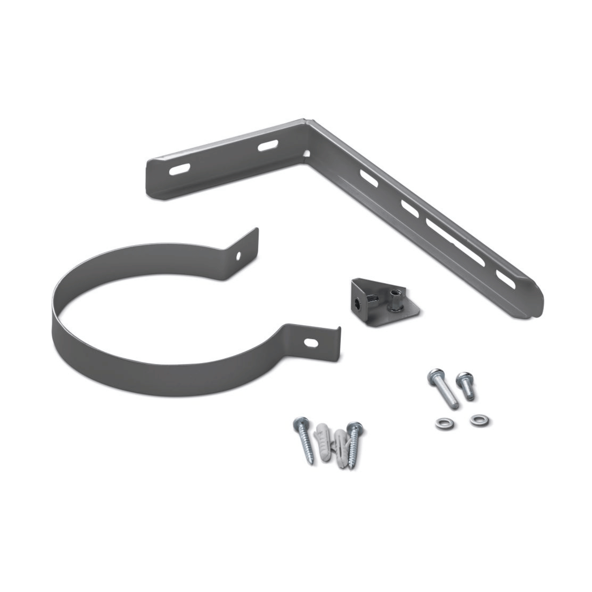 Worcester Support Bracket Kit - 100mm - Silver - 7738112876