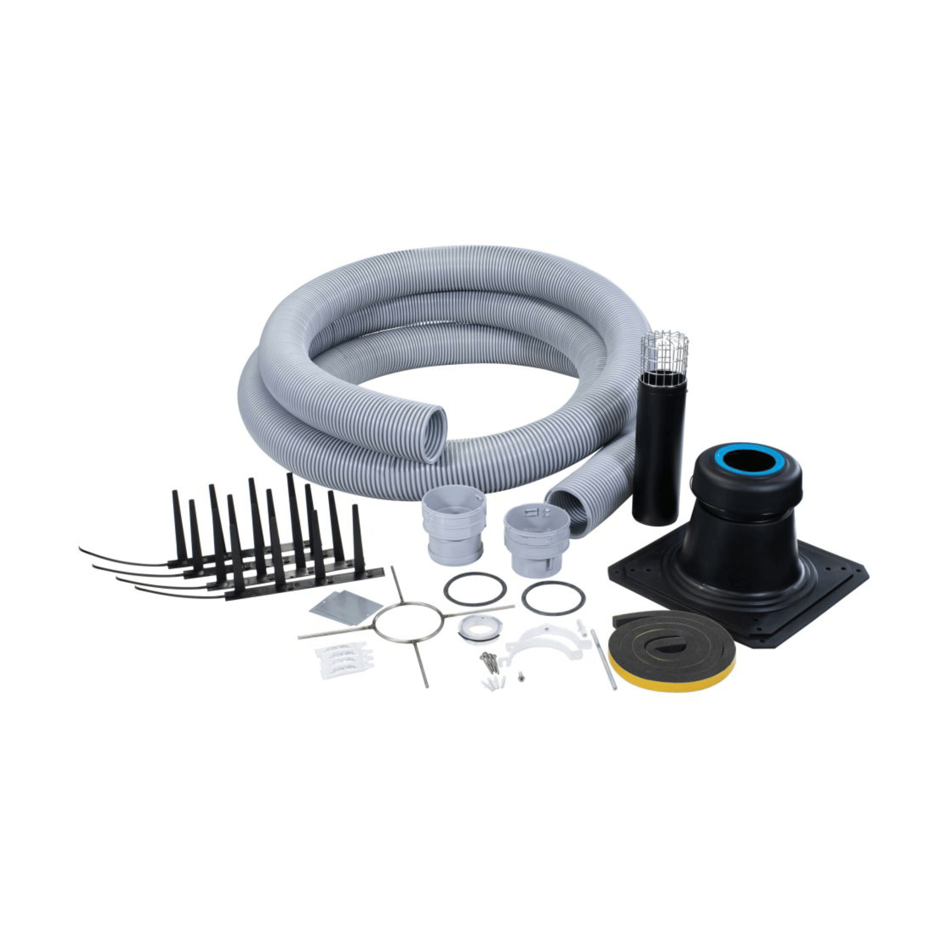 Worcester Oilfit Chimney Flexible Flue Kit - 100mm x 8m - 7733601205