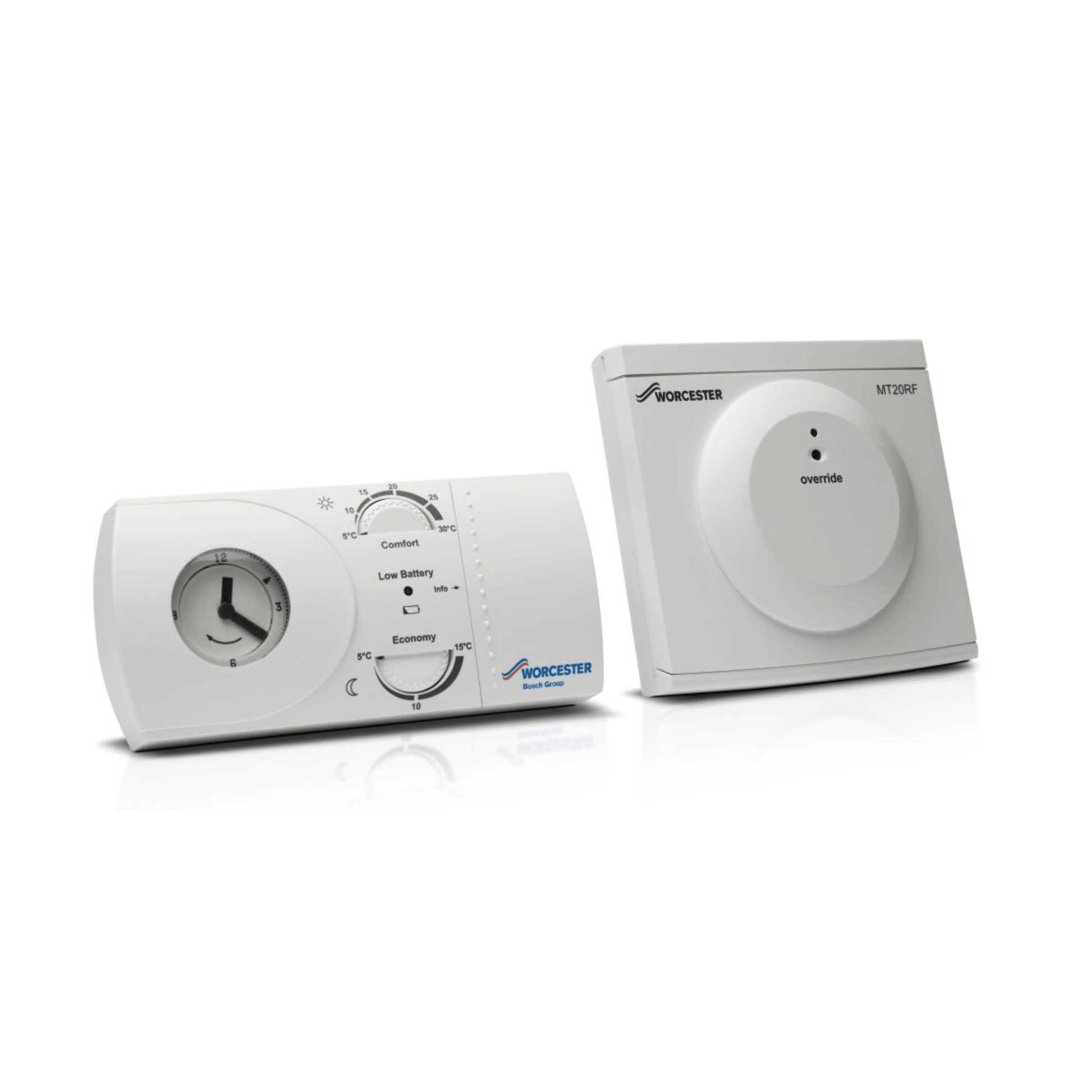 Worcester MT20RF Programmable RF Mechanical Room Thermostat - 7733600333