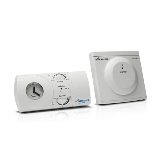 Worcester MT20RF Programmable RF Mechanical Room Thermostat - 7733600333