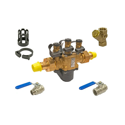 Watts RPZ Backflow Preventer Valve - 1 1/4" MBSP - 405032311