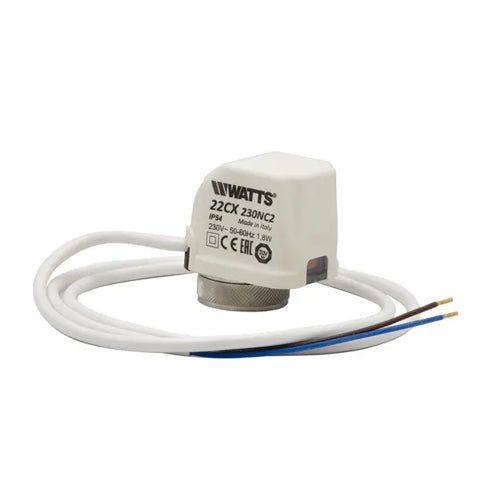 Watts Actuator - 2 Wire - Normally Closed - 230 Volt - 22CX230NC2