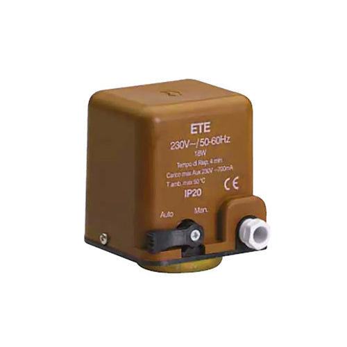 Watts Electro-Thermic Actuator for Auxiliary Zone Valve - IP20 - Type ETE - Normally Open - 230 Volt - ETE220BO