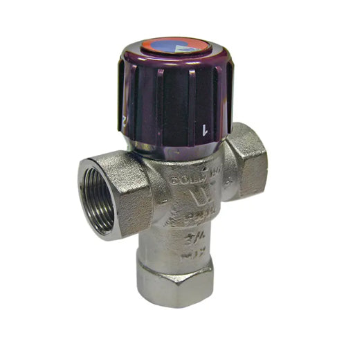 Watts Aquamix Type 62C Thermostatic Mixing Valve - 1" FBSP x FBSP - 6211C1