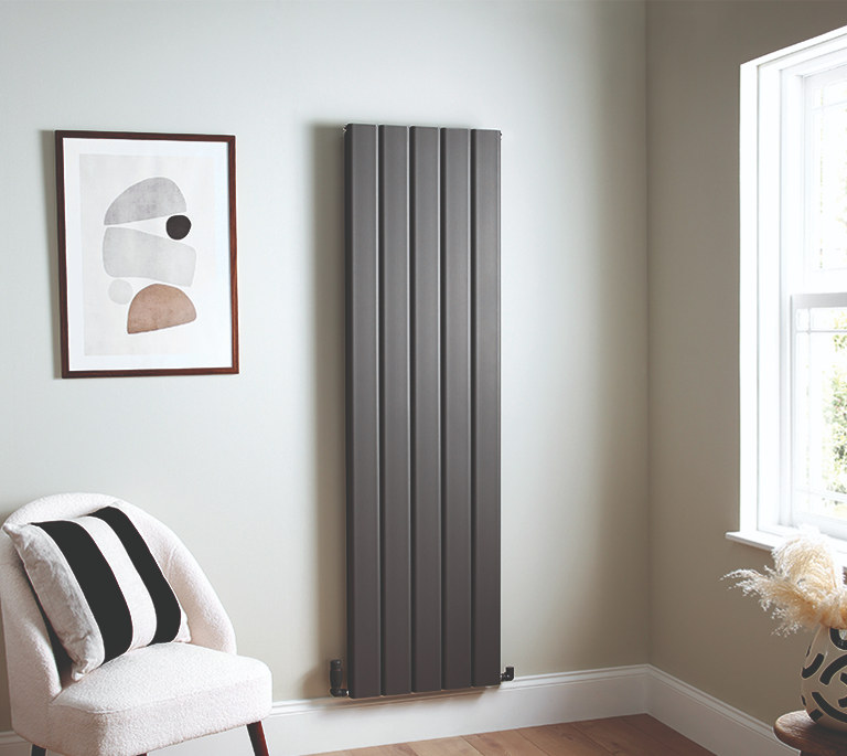 Berkshire Double Vertical Radiator - 1800mm x 510mm - Anthracite