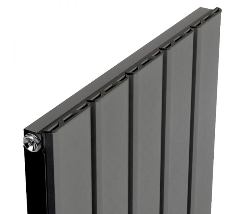 Berkshire Double Vertical Radiator - 1800mm x 510mm - Anthracite