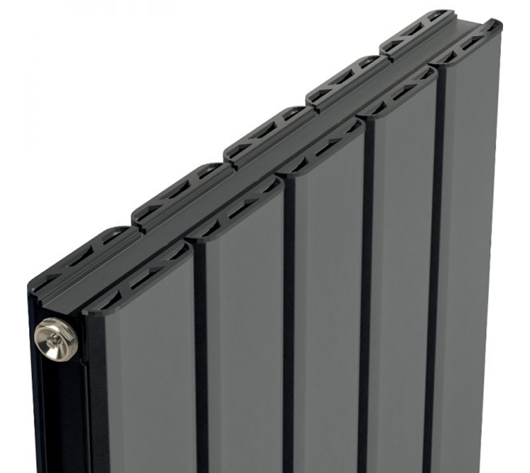 Berkshire Double Vertical Radiator - 1800mm x 510mm - Anthracite