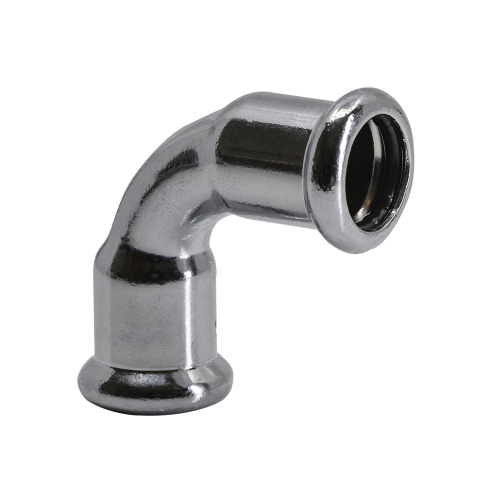 Chrome Copper Water - M-Profile - Press Fit - Equal Elbow - 15mm