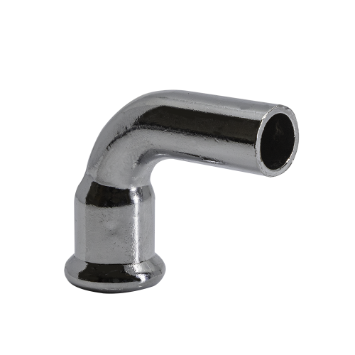 Chrome Copper Water - M-Profile - Press Fit - Street Elbow - 15mm