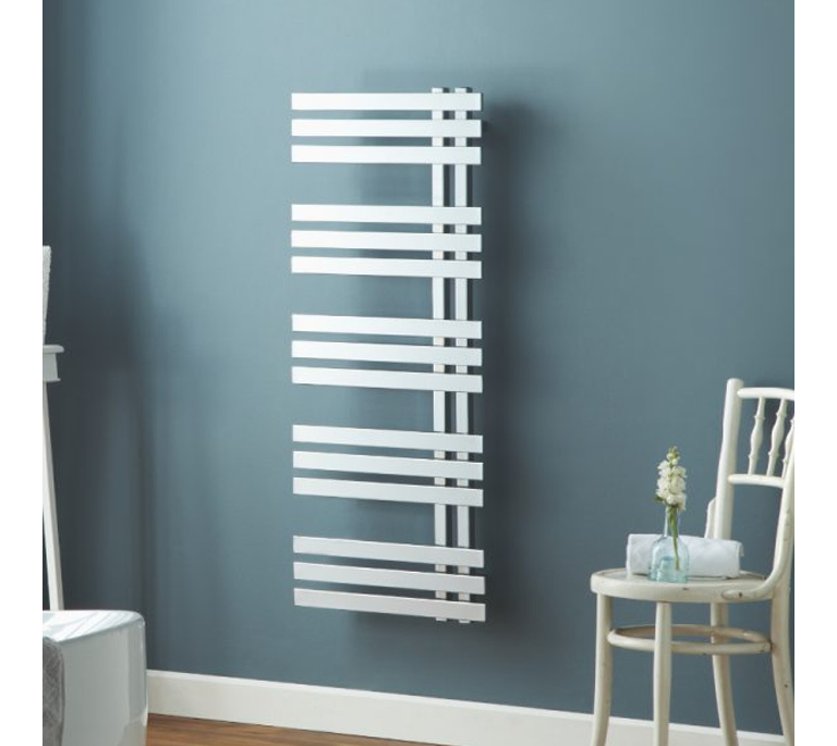 Cobham Towel Radiator - 1200mm x 500mm - Chrome