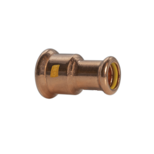 Copper Gas - M-Profile - Press Fit - Reducing Coupling - 28mm x 15mm