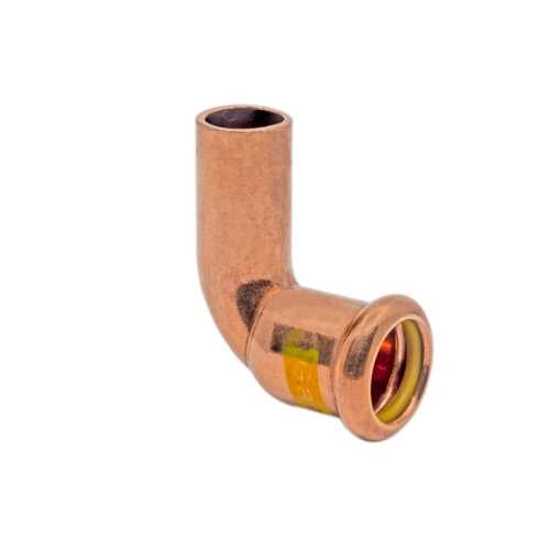 Copper Gas - M-Profile - Press Fit - Street Elbow - 42mm