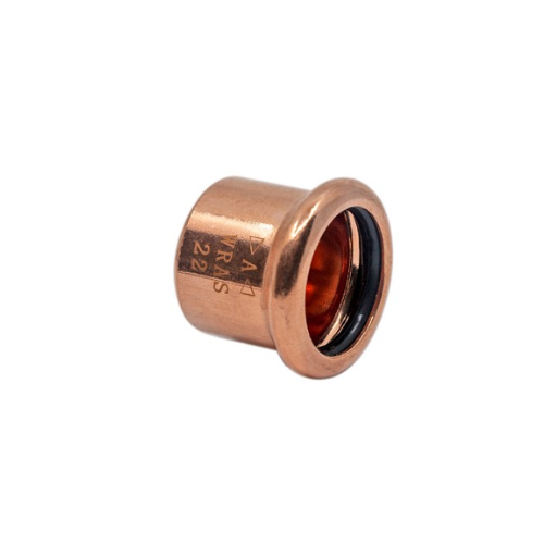 Copper Water - M-Profile - Press Fit - End Cap - 35mm