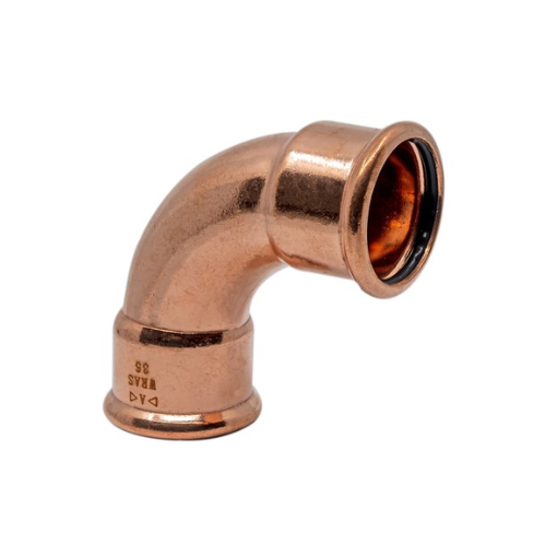 Copper Water - M-Profile - Press Fit - Equal Elbow - 67mm