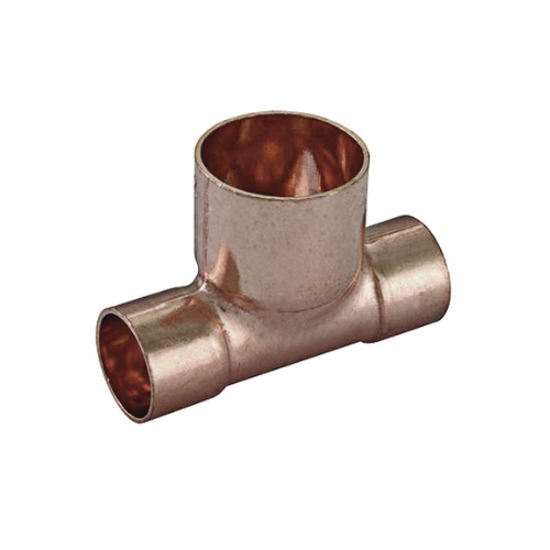 End Feed - Both Ends Reducing Tee - 28mm x 28mm x 35mm