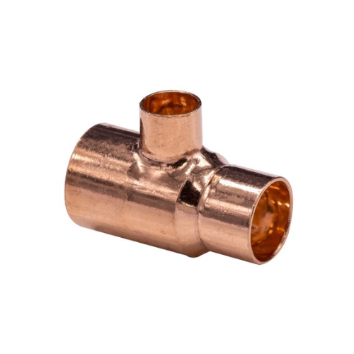 End Feed - Branch & End Reducing Tee - 35mm x 22mm x 22mm