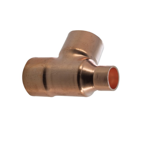 End Feed - One End Reducing Tee - 42mm x 35mm x 42mm