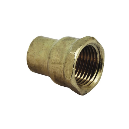 End Feed - Female Iron Coupling - 15mm x 1/2"